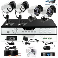 KIT CAMARAS SEGURIDAD ZMODO 4CH